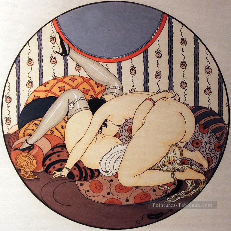 Sexe oral Gerda Wegener Erotique Adulte Peintures à l'huile